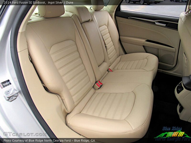Ingot Silver / Dune 2014 Ford Fusion SE EcoBoost