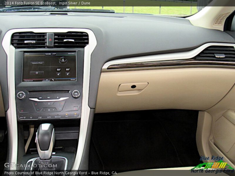 Ingot Silver / Dune 2014 Ford Fusion SE EcoBoost