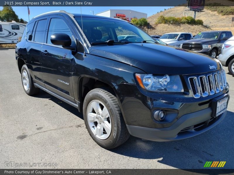 Black / Dark Slate Gray 2015 Jeep Compass Sport