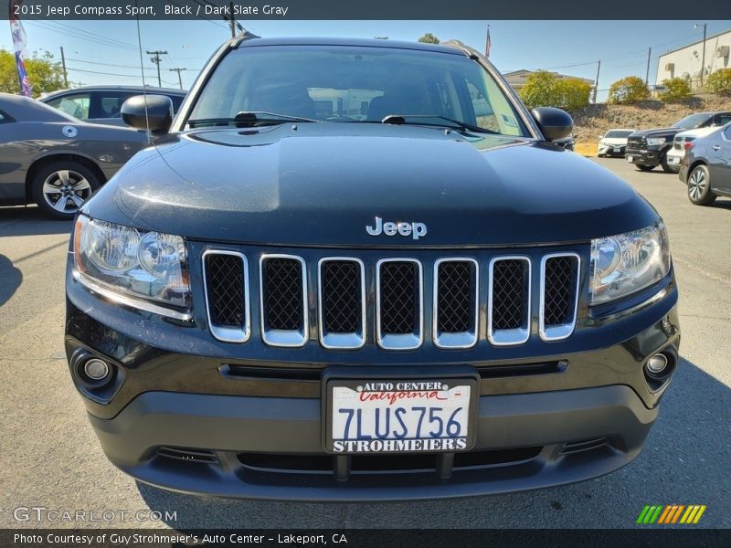 Black / Dark Slate Gray 2015 Jeep Compass Sport