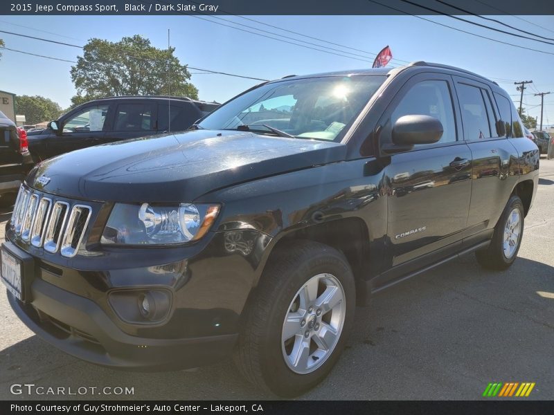 Black / Dark Slate Gray 2015 Jeep Compass Sport