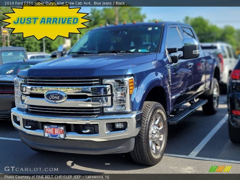 Blue Jeans / Black 2019 Ford F350 Super Duty Lariat Crew Cab 4x4
