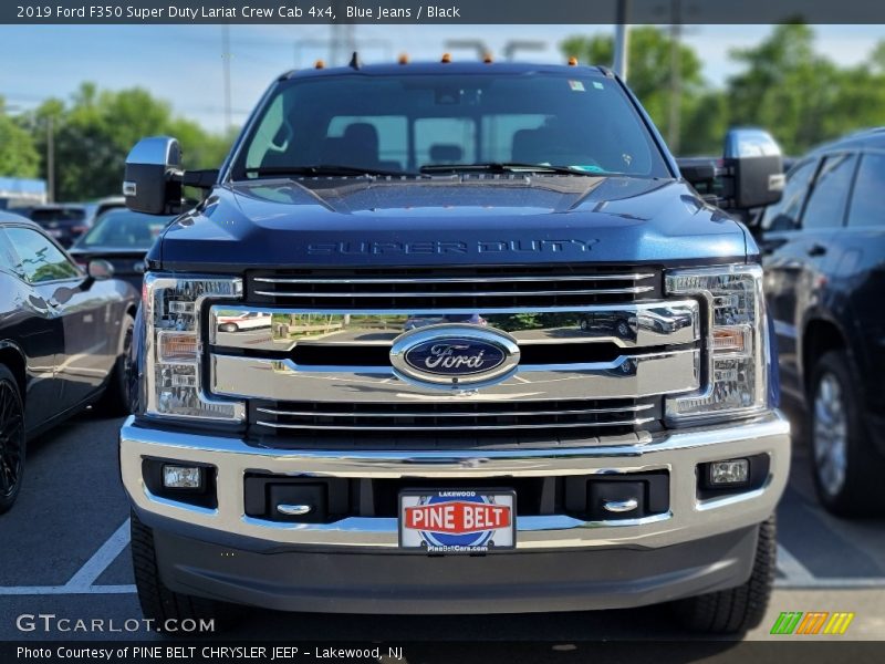 Blue Jeans / Black 2019 Ford F350 Super Duty Lariat Crew Cab 4x4