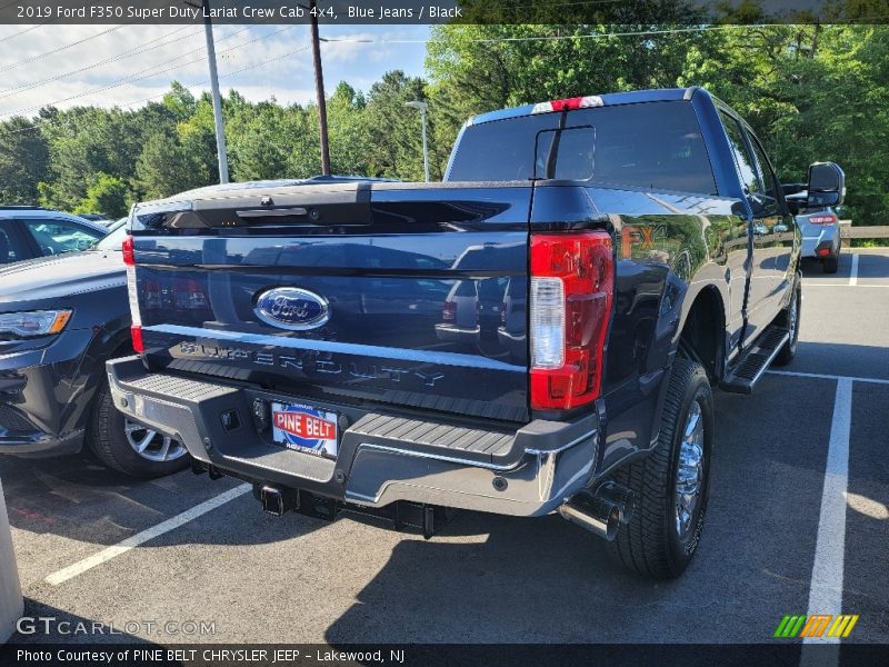 Blue Jeans / Black 2019 Ford F350 Super Duty Lariat Crew Cab 4x4