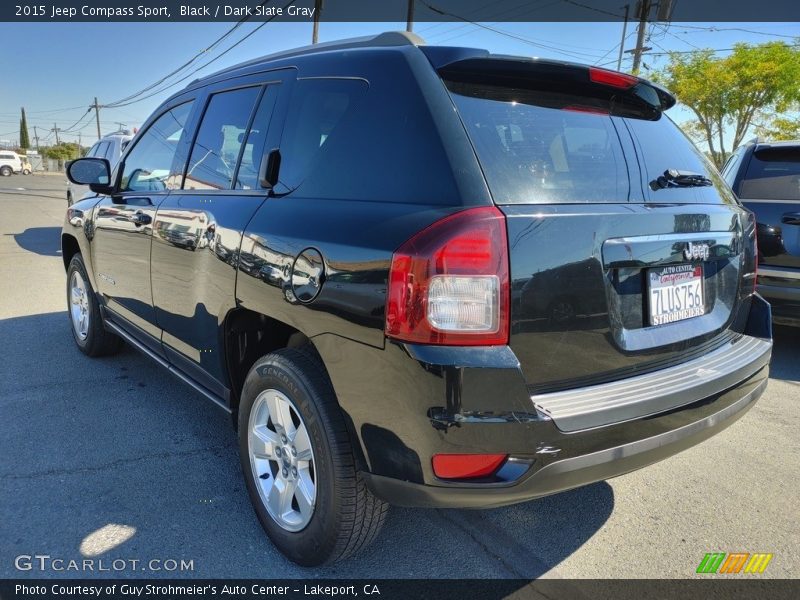 Black / Dark Slate Gray 2015 Jeep Compass Sport