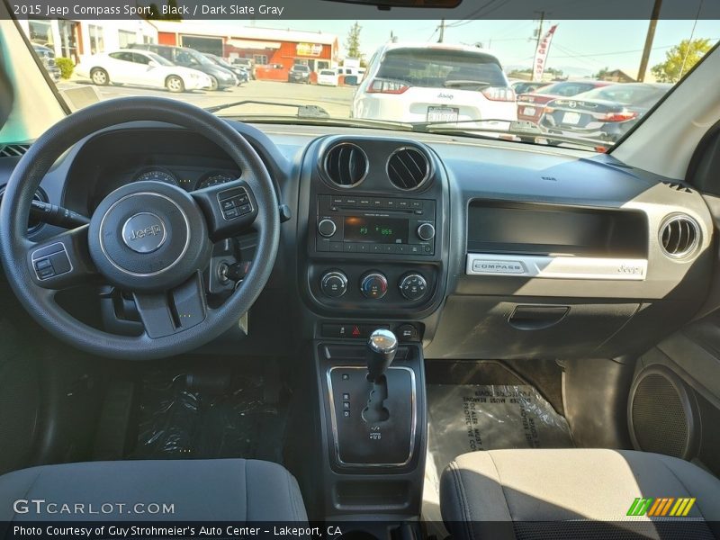Black / Dark Slate Gray 2015 Jeep Compass Sport