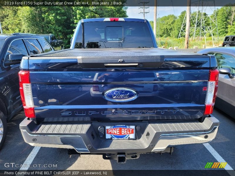 Blue Jeans / Black 2019 Ford F350 Super Duty Lariat Crew Cab 4x4