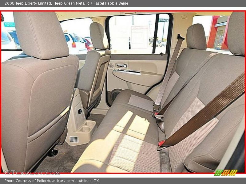 Jeep Green Metallic / Pastel Pebble Beige 2008 Jeep Liberty Limited