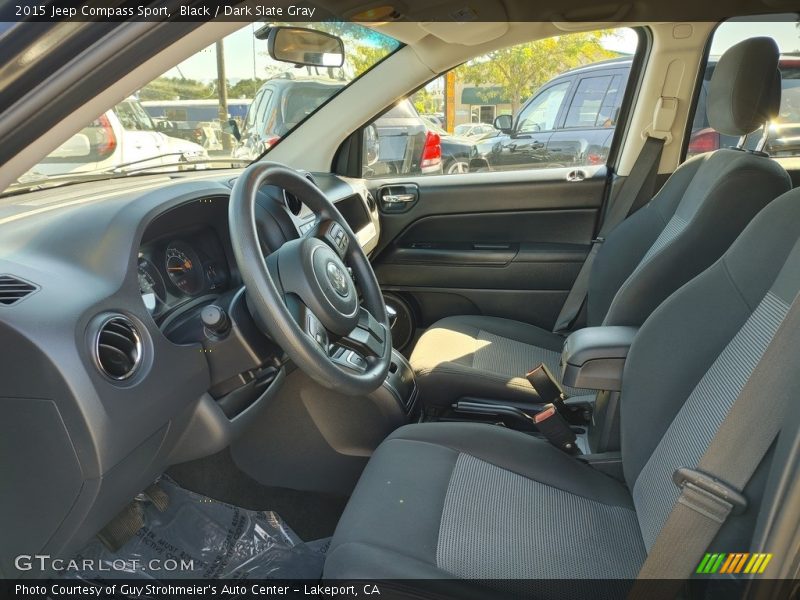 Black / Dark Slate Gray 2015 Jeep Compass Sport