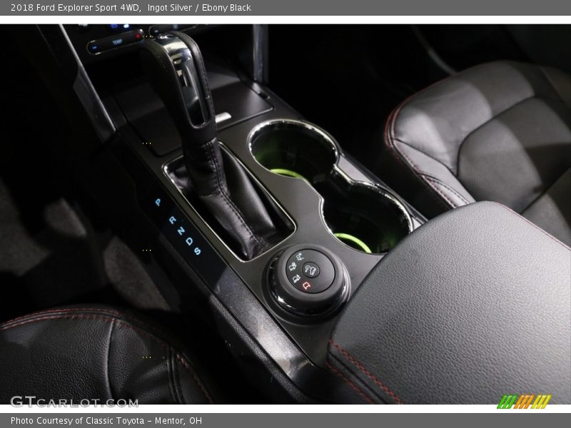 Ingot Silver / Ebony Black 2018 Ford Explorer Sport 4WD
