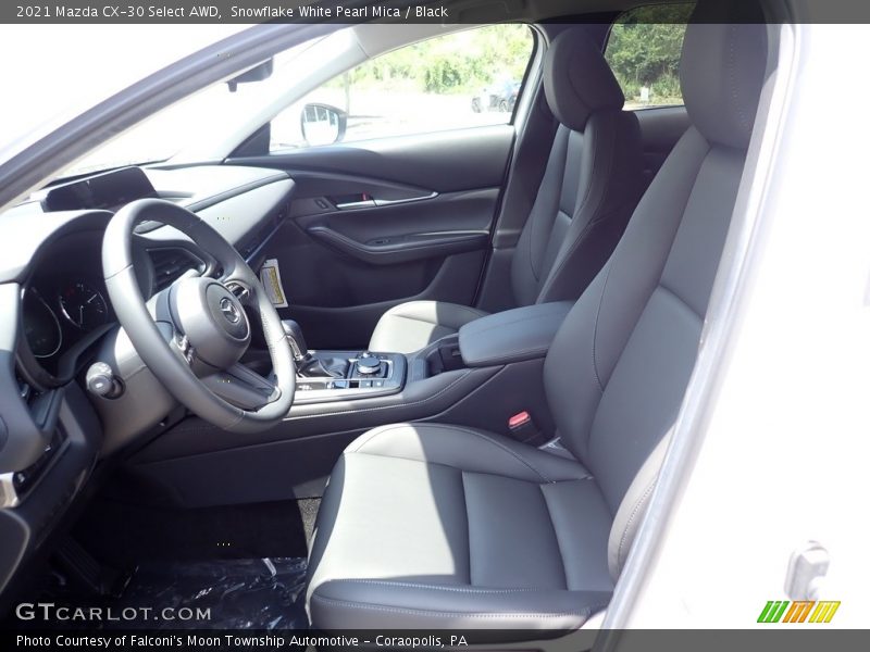 Snowflake White Pearl Mica / Black 2021 Mazda CX-30 Select AWD