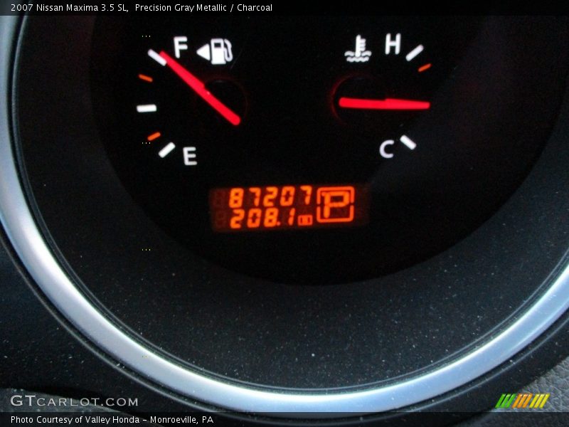 Precision Gray Metallic / Charcoal 2007 Nissan Maxima 3.5 SL