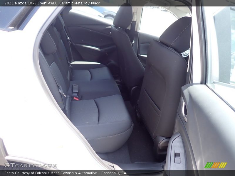 Ceramic Metallic / Black 2021 Mazda CX-3 Sport AWD