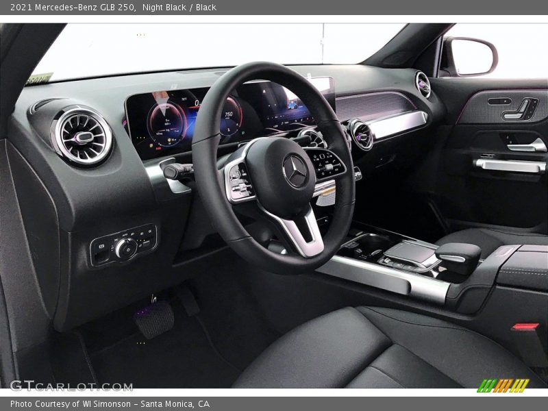 Night Black / Black 2021 Mercedes-Benz GLB 250