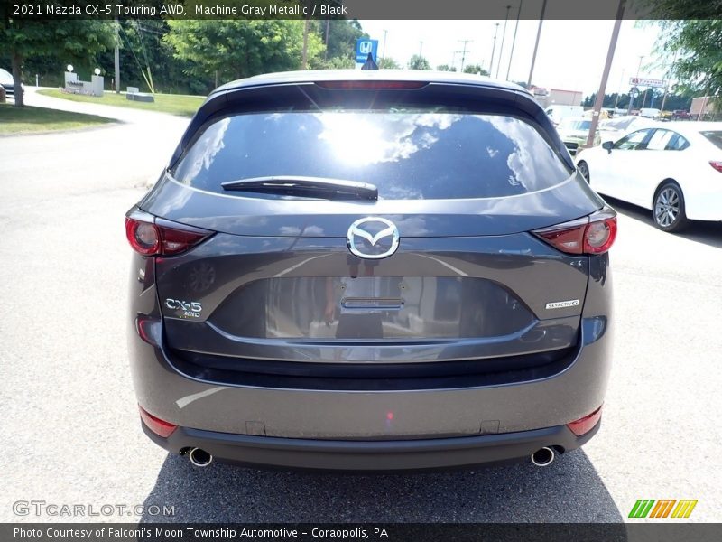 Machine Gray Metallic / Black 2021 Mazda CX-5 Touring AWD