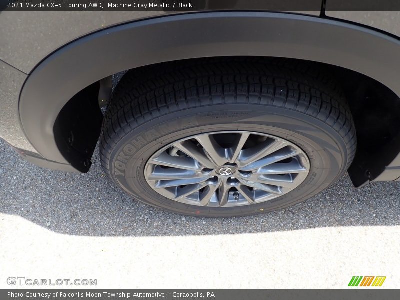 Machine Gray Metallic / Black 2021 Mazda CX-5 Touring AWD