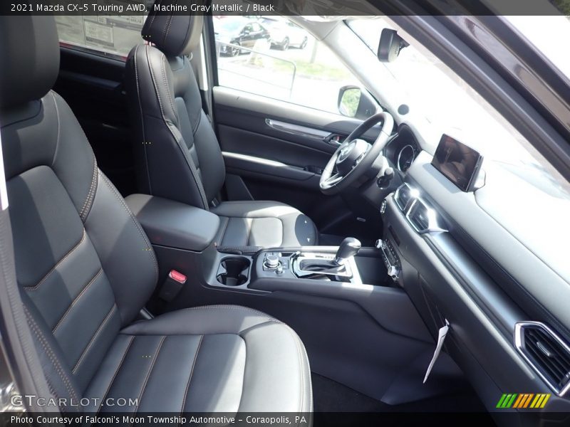 Machine Gray Metallic / Black 2021 Mazda CX-5 Touring AWD
