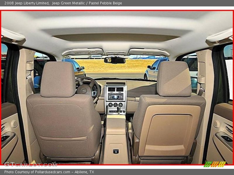 Jeep Green Metallic / Pastel Pebble Beige 2008 Jeep Liberty Limited