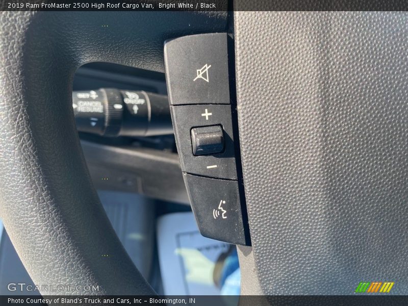 Bright White / Black 2019 Ram ProMaster 2500 High Roof Cargo Van