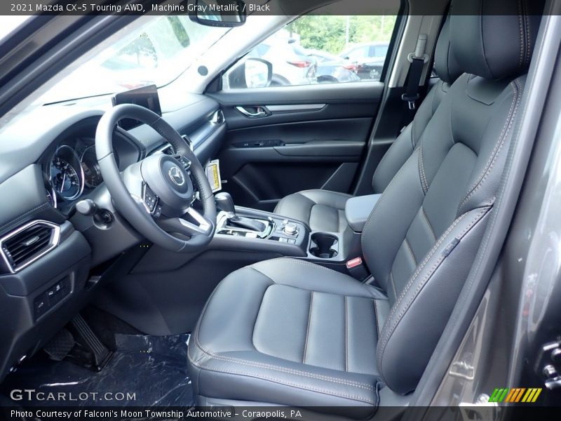 Machine Gray Metallic / Black 2021 Mazda CX-5 Touring AWD