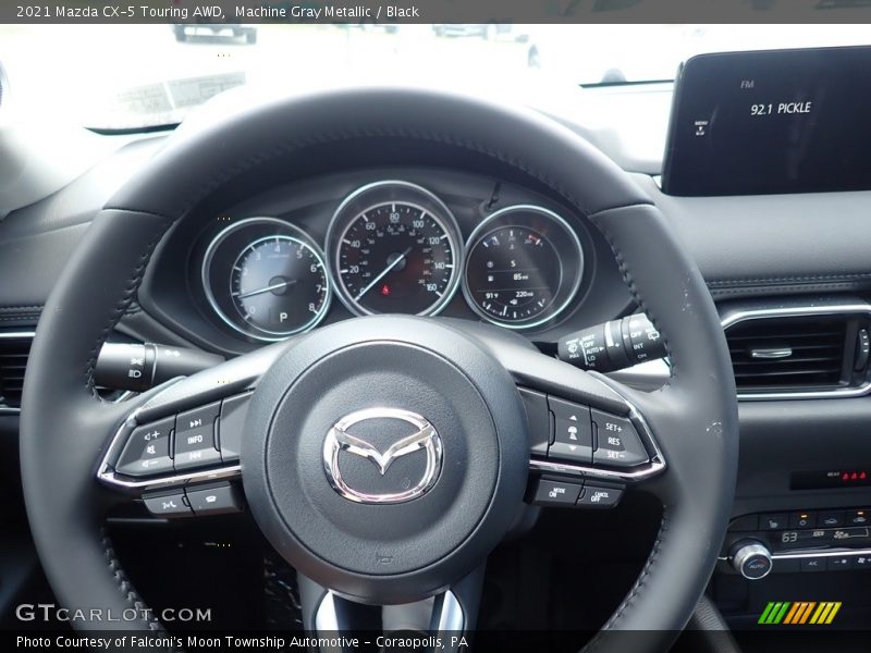 Machine Gray Metallic / Black 2021 Mazda CX-5 Touring AWD