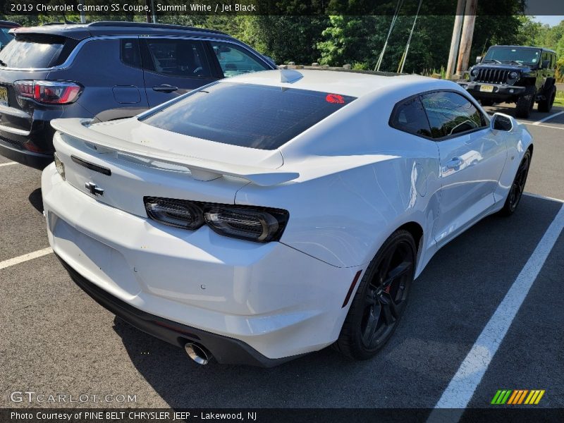 Summit White / Jet Black 2019 Chevrolet Camaro SS Coupe