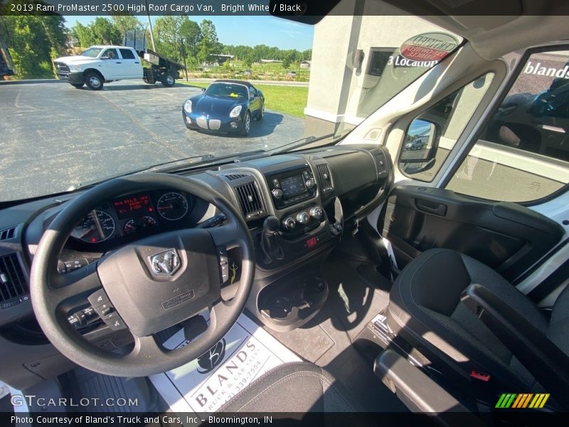 Bright White / Black 2019 Ram ProMaster 2500 High Roof Cargo Van