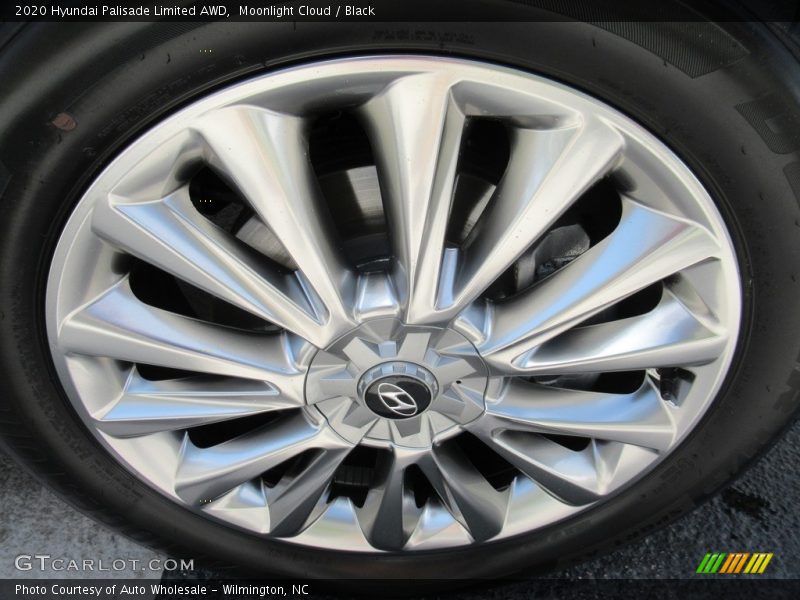 Moonlight Cloud / Black 2020 Hyundai Palisade Limited AWD