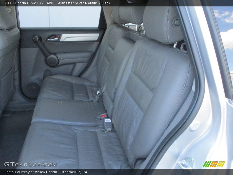 Alabaster Silver Metallic / Black 2010 Honda CR-V EX-L AWD