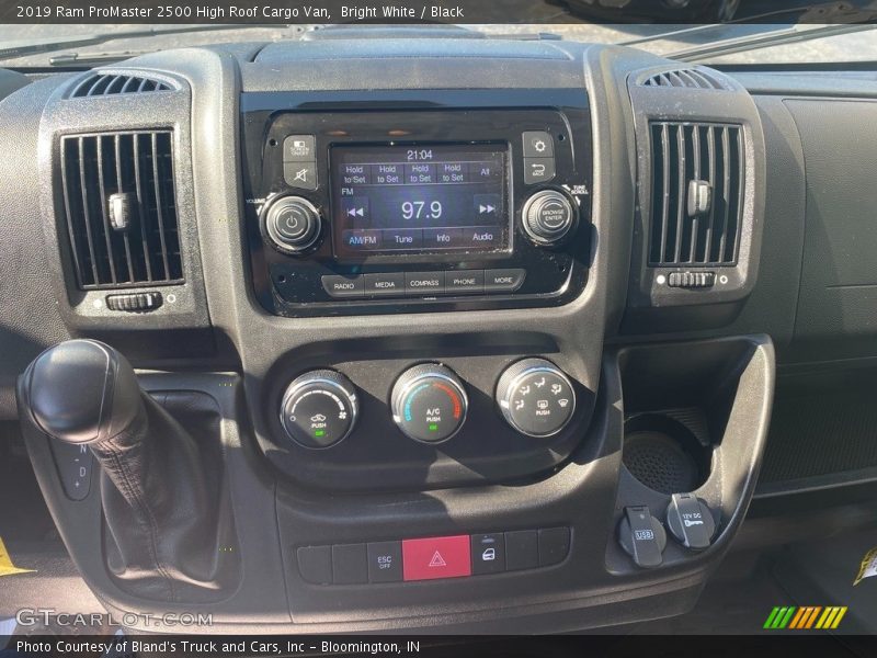 Bright White / Black 2019 Ram ProMaster 2500 High Roof Cargo Van