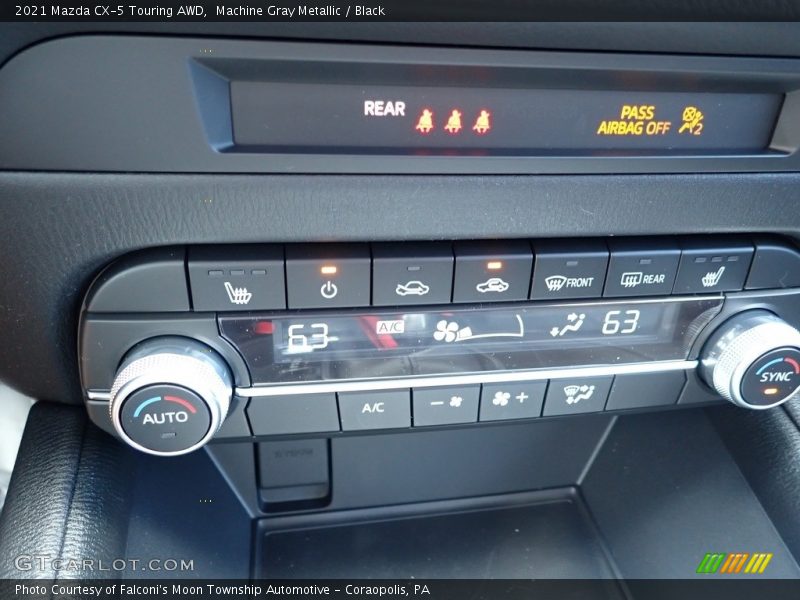 Machine Gray Metallic / Black 2021 Mazda CX-5 Touring AWD