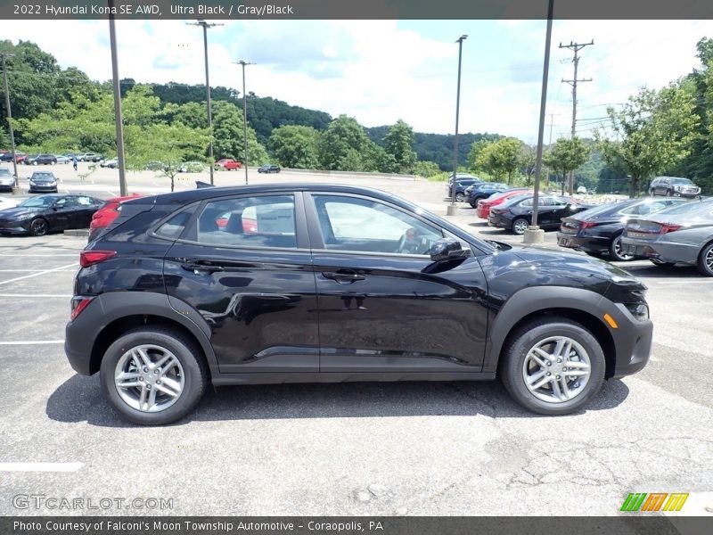 Ultra Black / Gray/Black 2022 Hyundai Kona SE AWD