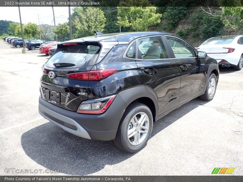 Ultra Black / Gray/Black 2022 Hyundai Kona SE AWD