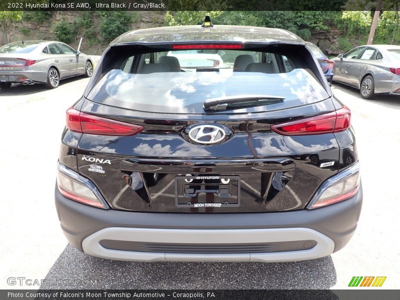 Ultra Black / Gray/Black 2022 Hyundai Kona SE AWD