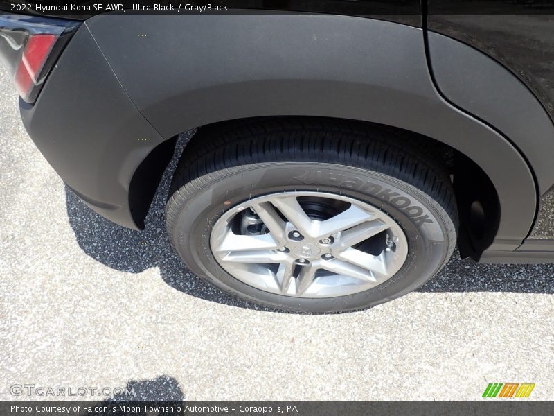 Ultra Black / Gray/Black 2022 Hyundai Kona SE AWD