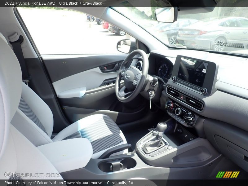 Ultra Black / Gray/Black 2022 Hyundai Kona SE AWD