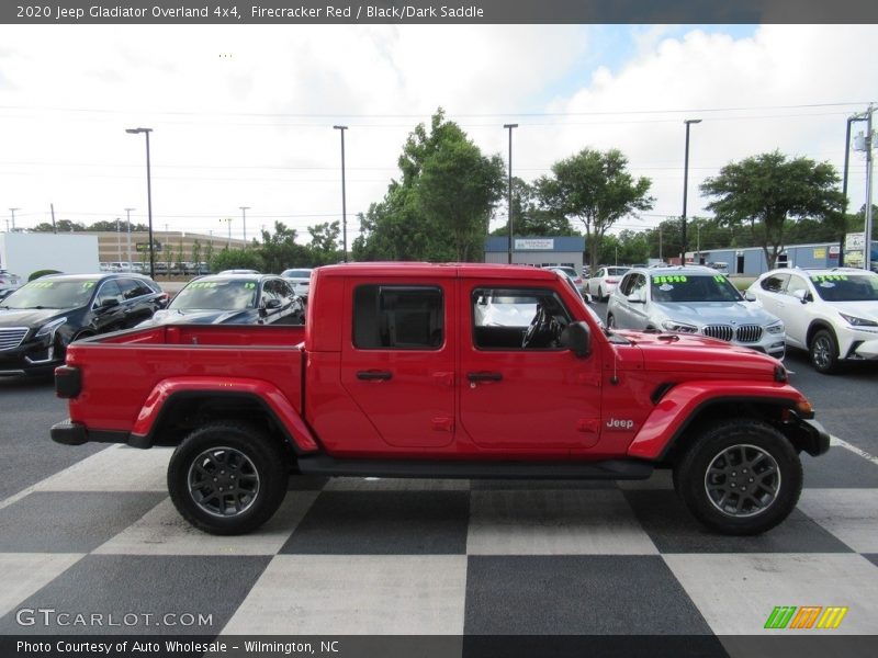 Firecracker Red / Black/Dark Saddle 2020 Jeep Gladiator Overland 4x4