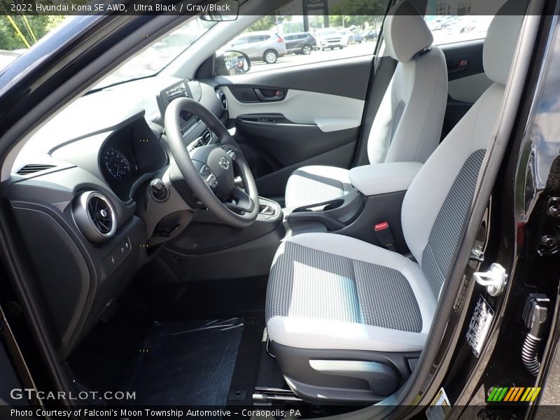 Ultra Black / Gray/Black 2022 Hyundai Kona SE AWD