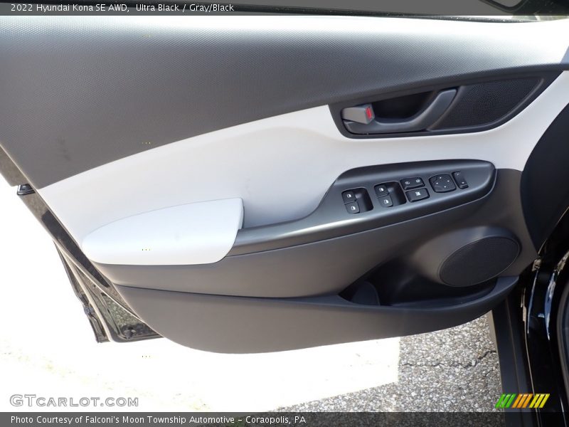 Ultra Black / Gray/Black 2022 Hyundai Kona SE AWD