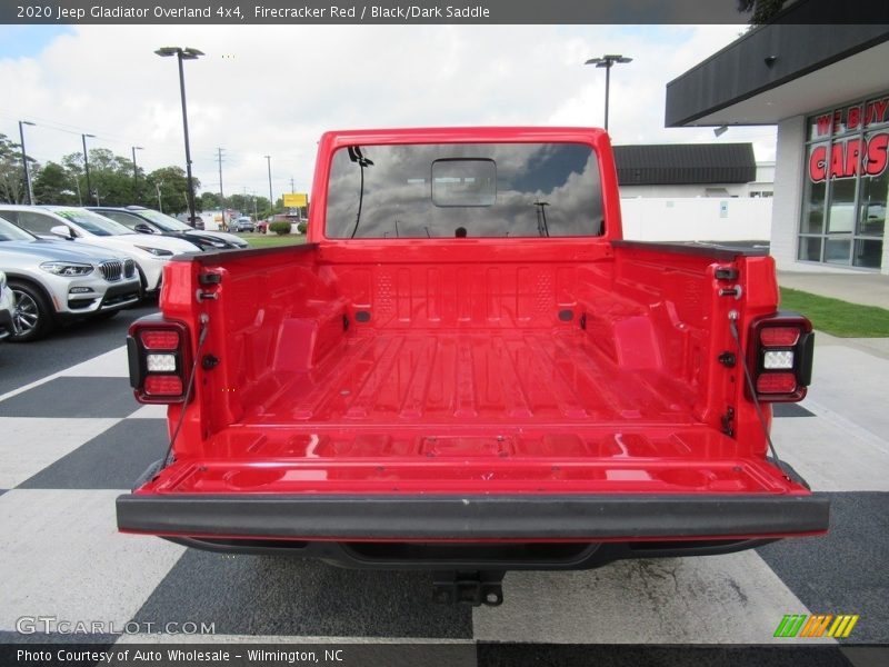 Firecracker Red / Black/Dark Saddle 2020 Jeep Gladiator Overland 4x4