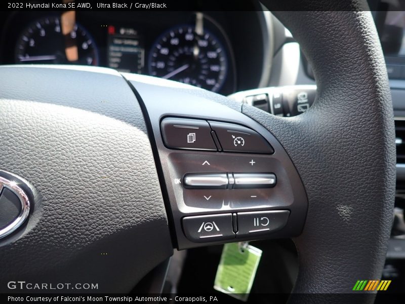 Ultra Black / Gray/Black 2022 Hyundai Kona SE AWD