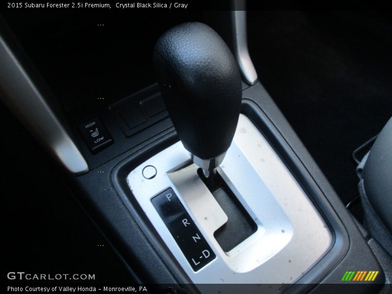Crystal Black Silica / Gray 2015 Subaru Forester 2.5i Premium