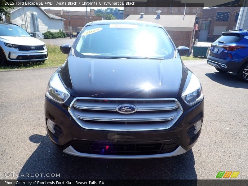 Agate Black / Chromite Gray/Charcoal Black 2019 Ford Escape SE 4WD