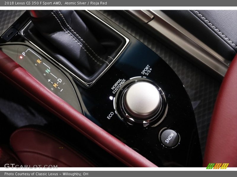 Atomic Silver / Rioja Red 2018 Lexus GS 350 F Sport AWD