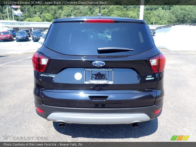 Agate Black / Chromite Gray/Charcoal Black 2019 Ford Escape SE 4WD