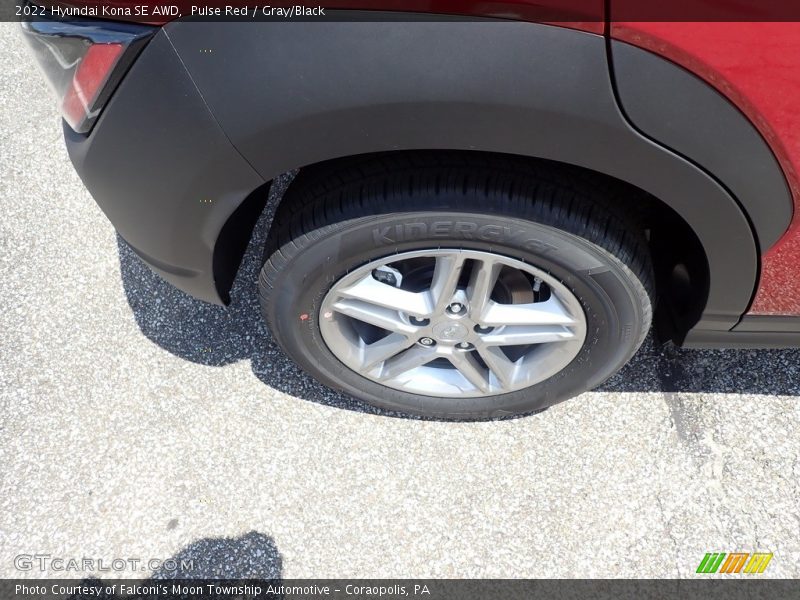 Pulse Red / Gray/Black 2022 Hyundai Kona SE AWD