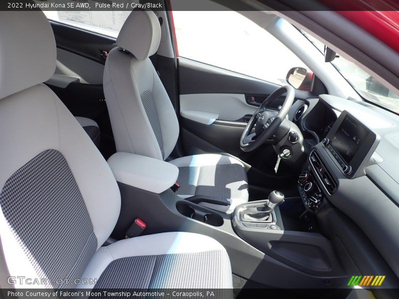 Pulse Red / Gray/Black 2022 Hyundai Kona SE AWD