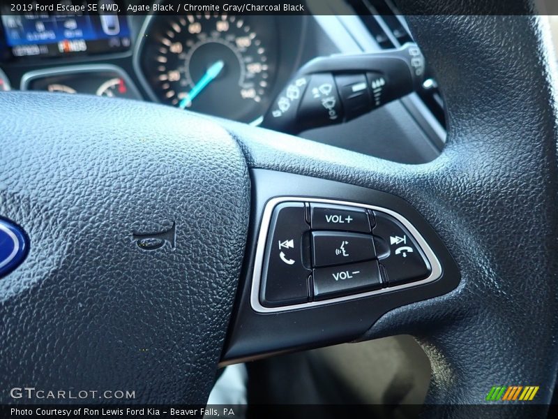 Agate Black / Chromite Gray/Charcoal Black 2019 Ford Escape SE 4WD