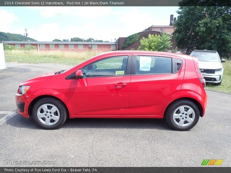  2014 Sonic LS Hatchback Red Hot