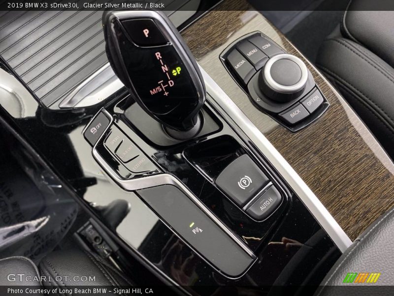 Glacier Silver Metallic / Black 2019 BMW X3 sDrive30i